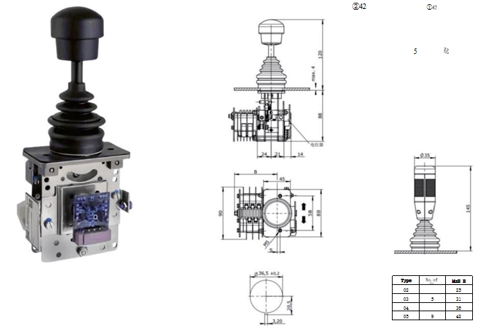 The F22 is a highly reliable single-axis switch master controller for remote control and electro-hydraulicsystems. The modular design of switching devices has universal applicability.The modular design makes the  F22 versatile.